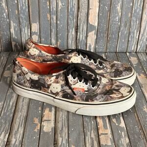 VANS ASPCA Authentic Kitty Cats Print Unisex Sneakers Men’s Size 7 W 8.5 Shoes